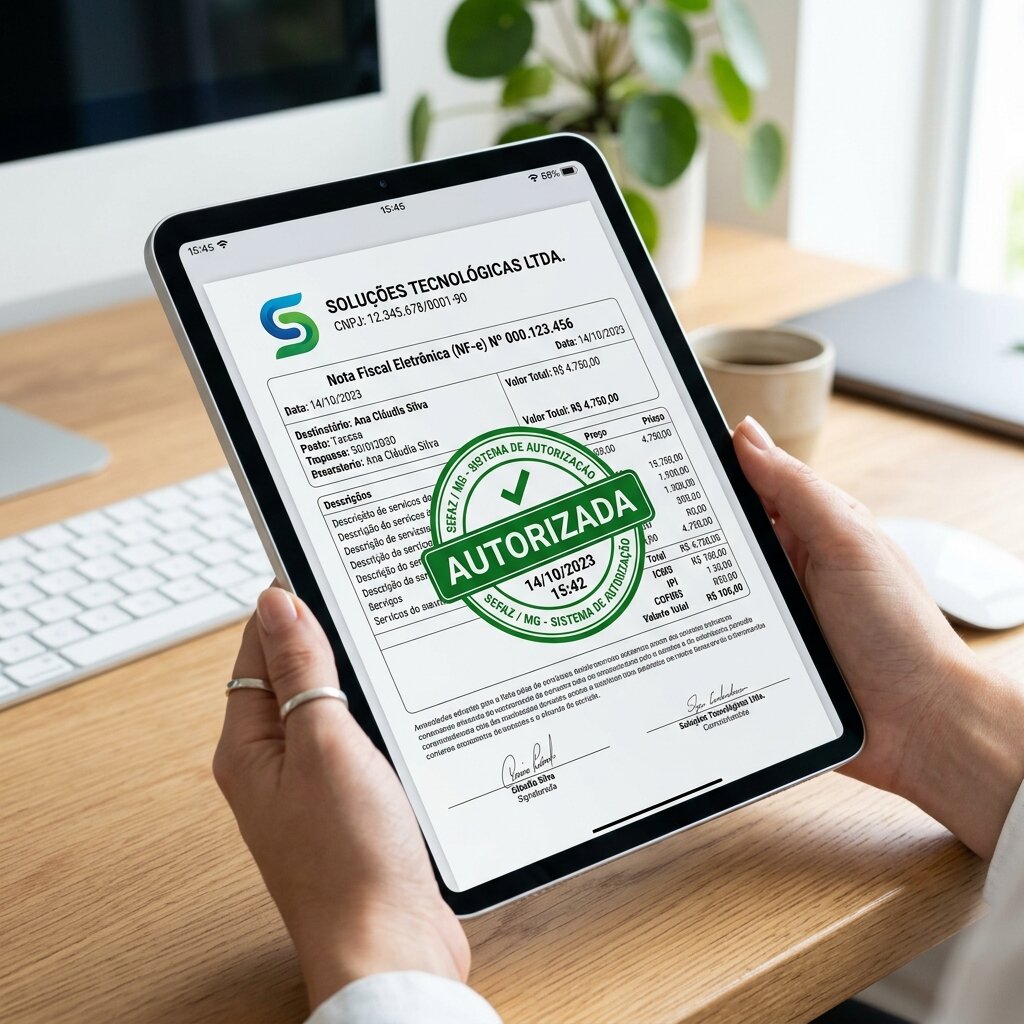 Configuração e emissão de notas fiscais NF-e e NFC-e no balcão - SolEmp Feira de Santana
